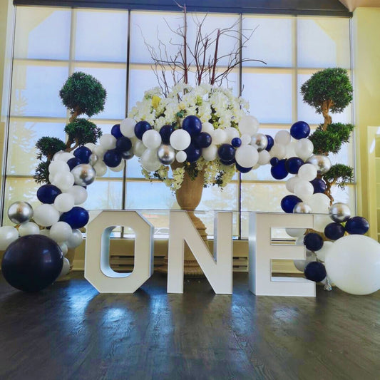 ONE Marquee Block Letters with Table