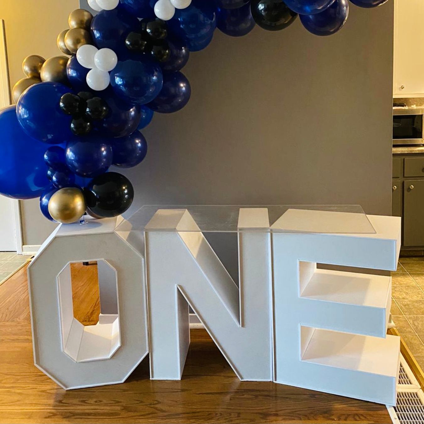 ONE Marquee Block Letters with Table