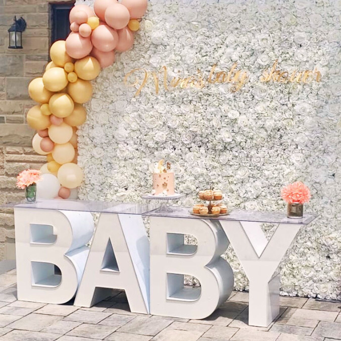 BABY Marquee Block Letter