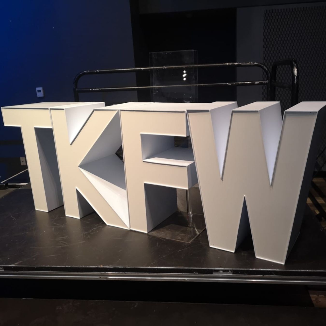 Marquee Block Letters with Table
