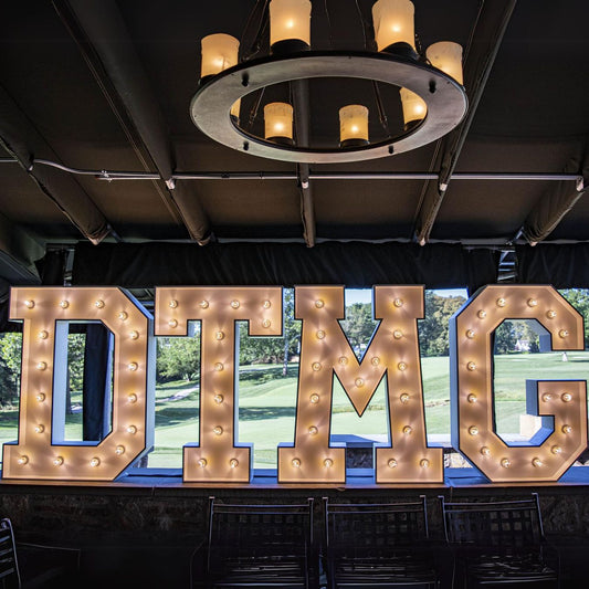 Custom Marquee Letters with Lights