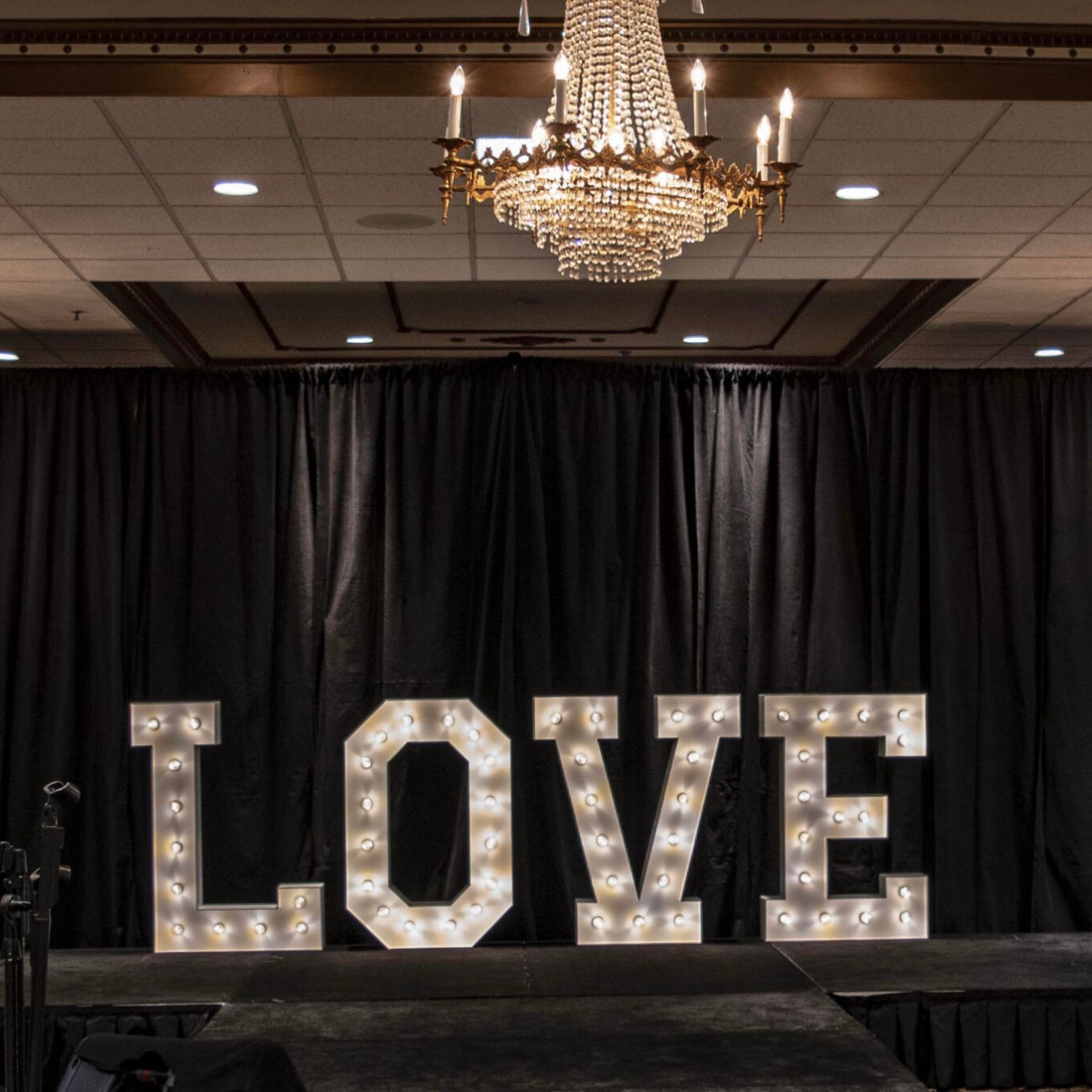 LOVE Marquee Letters