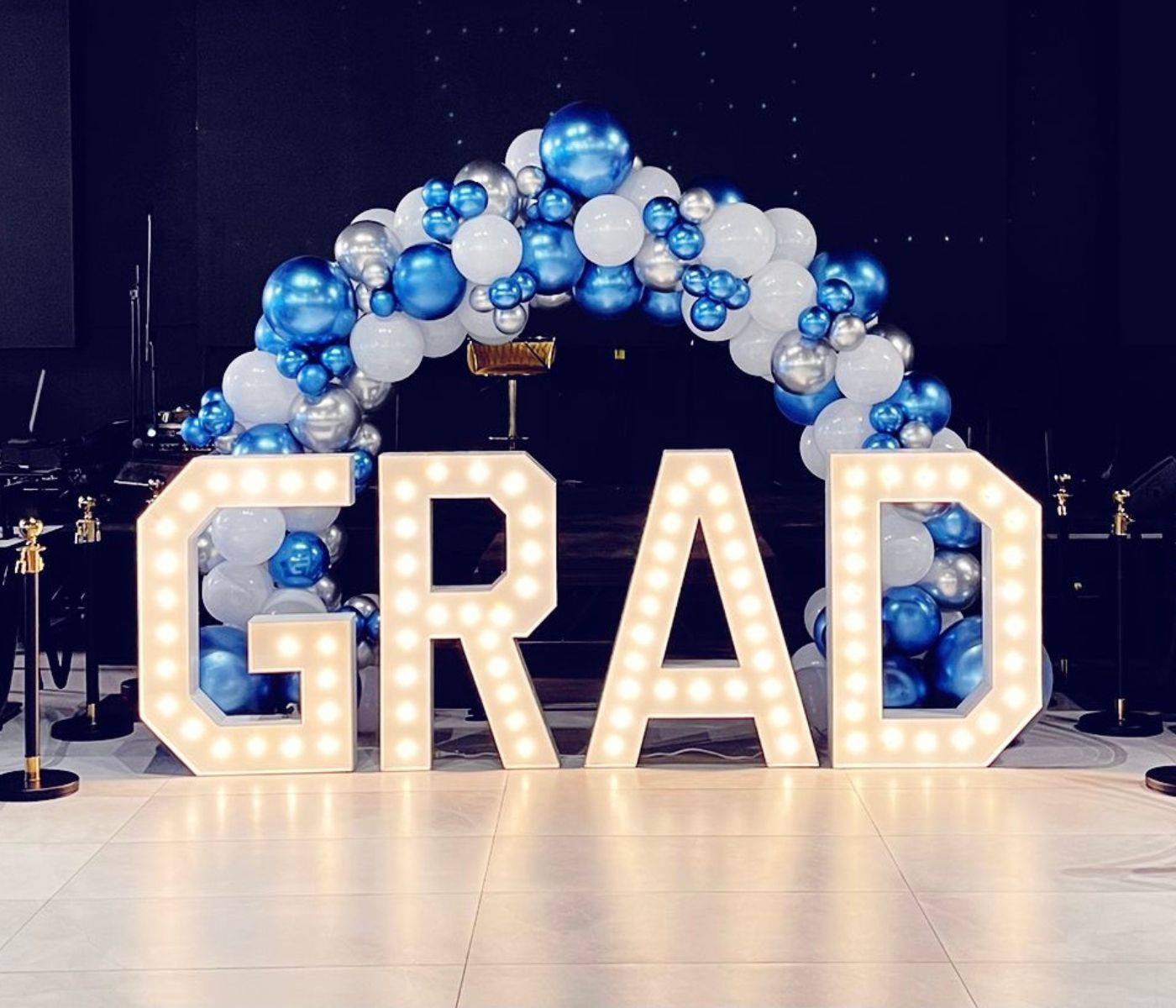 Marquee Letters with Lights